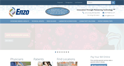 Desktop Screenshot of enzoclinicallaboratory.com